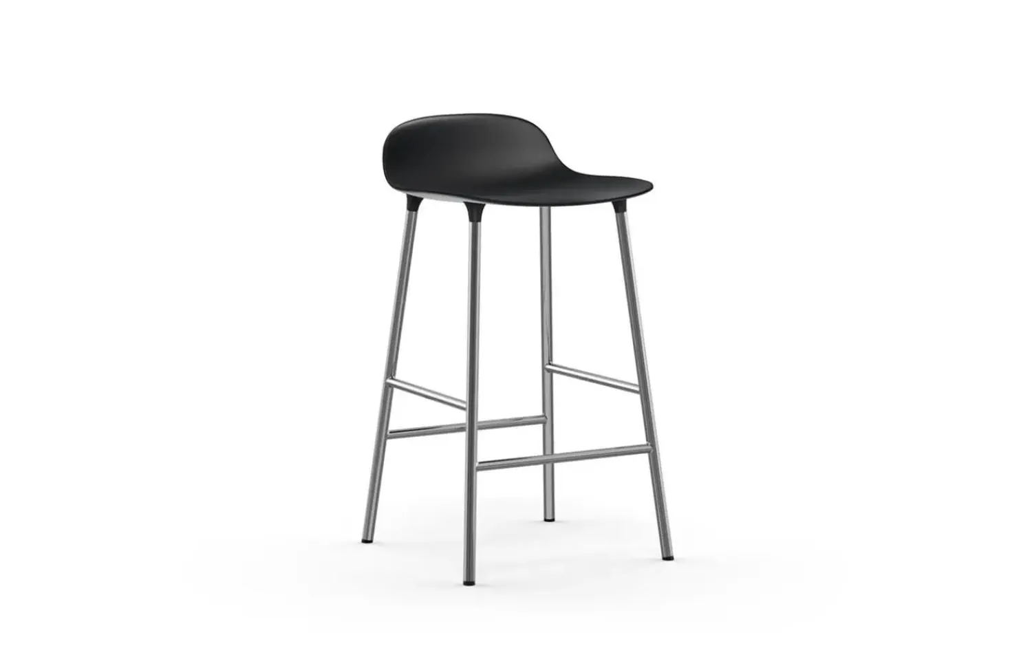 - Form Barstool 65 cm Chrome^Normann Copenhagen Clearance