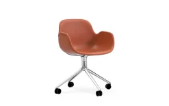 - Form Armchair Swivel 4W Full Uph. Alu*Normann Copenhagen Clearance