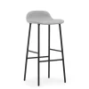 - Form Barstool 75 cm Full Upholstery Steel^Normann Copenhagen Discount