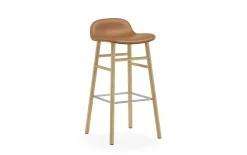 - Form Barstool 75 cm Full Upholstery Oak*Normann Copenhagen Sale