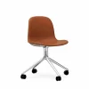 - Form Chair Swivel 4W Full Uph. Alu^Normann Copenhagen New