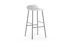- Form Barstool 75 cm Chrome*Normann Copenhagen