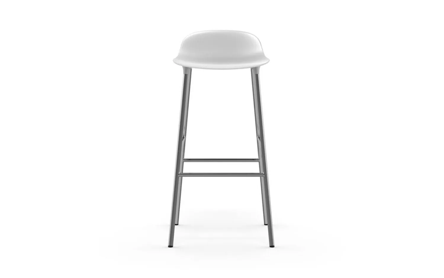 - Form Barstool 75 cm Chrome*Normann Copenhagen