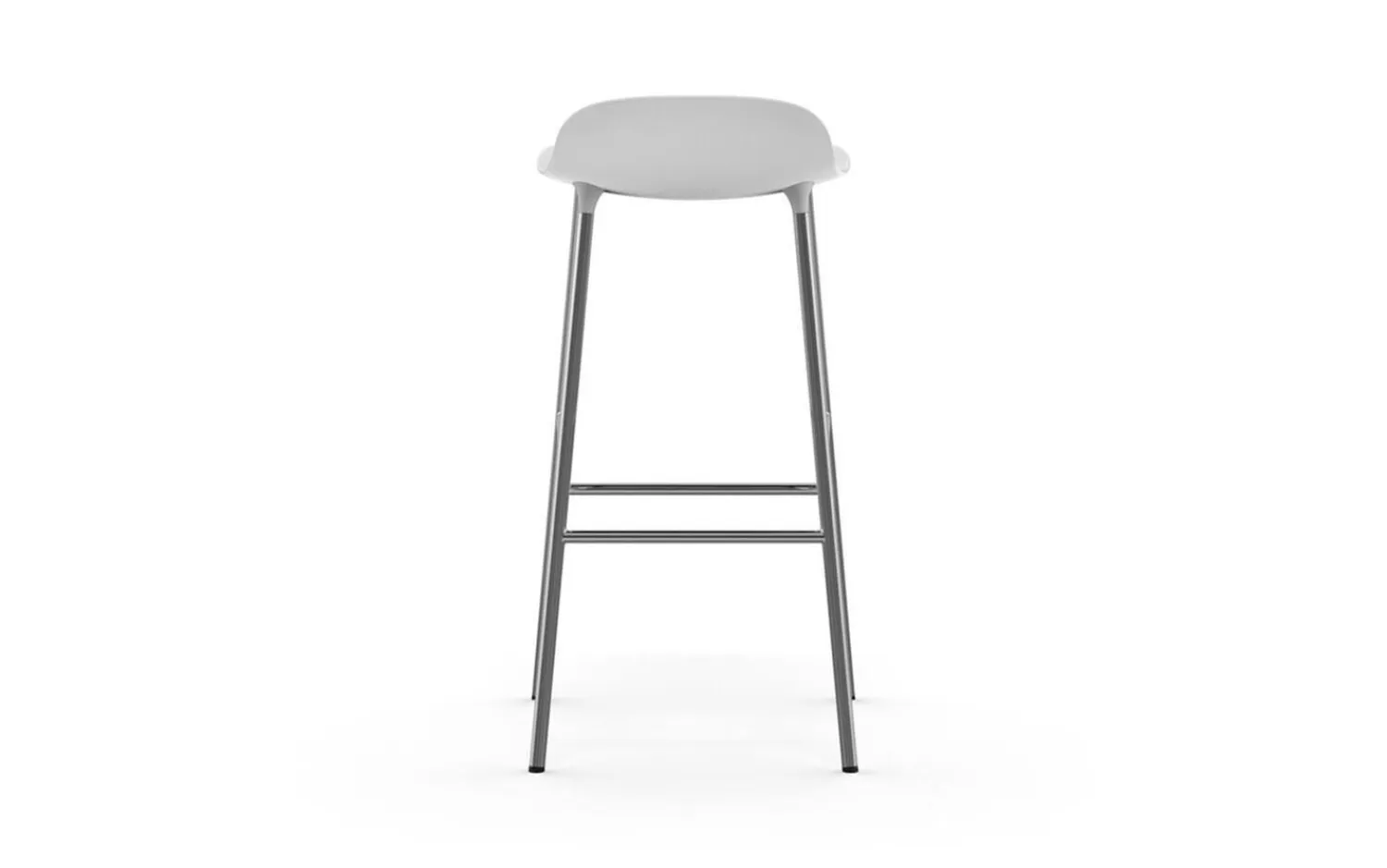 - Form Barstool 75 cm Chrome*Normann Copenhagen