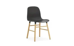 - Form Chair Oak - Sort og Eg*Normann Copenhagen Discount
