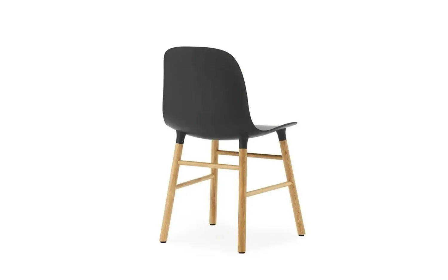 - Form Chair Oak - Sort og Eg*Normann Copenhagen Discount