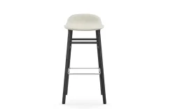 - Form Barstool 75 cm Full Upholstery Black Oak*Normann Copenhagen New