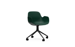 - Form Armchair Swivel 4W Black Alu*Normann Copenhagen Hot