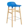 - Form Barstool 65 cm - Blå/Eg^Normann Copenhagen Best