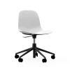 - Form Chair Swivel 5W Gas Lift Black Alu^Normann Copenhagen Outlet