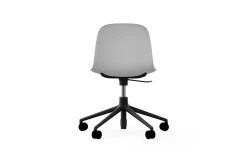 - Form Chair Swivel 5W Gas Lift Black Alu^Normann Copenhagen Outlet