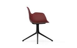 - Form Armchair Swivel 4L Black Alu^Normann Copenhagen