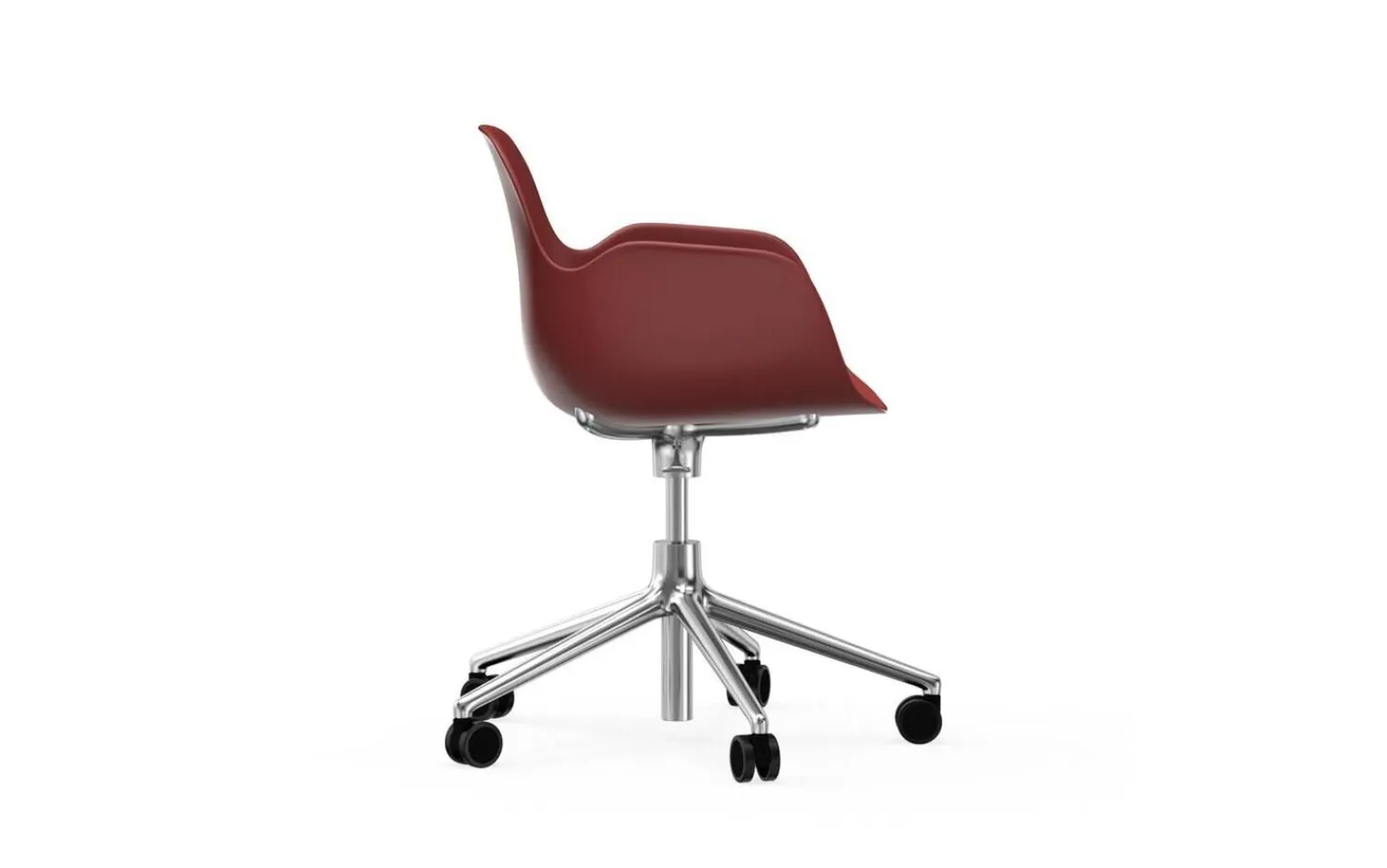 - Form Armchair Swivel 5W Gas Lift Alu^Normann Copenhagen Outlet