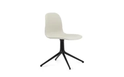 - Form Chair Swivel 4L Full Uph. Black Alu^Normann Copenhagen Sale