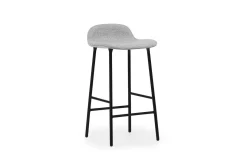 - Form Barstool 65 cm Full Upholstery Steel*Normann Copenhagen New