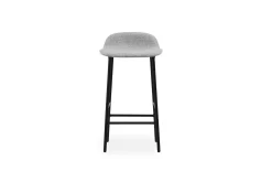 - Form Barstool 65 cm Full Upholstery Steel*Normann Copenhagen New