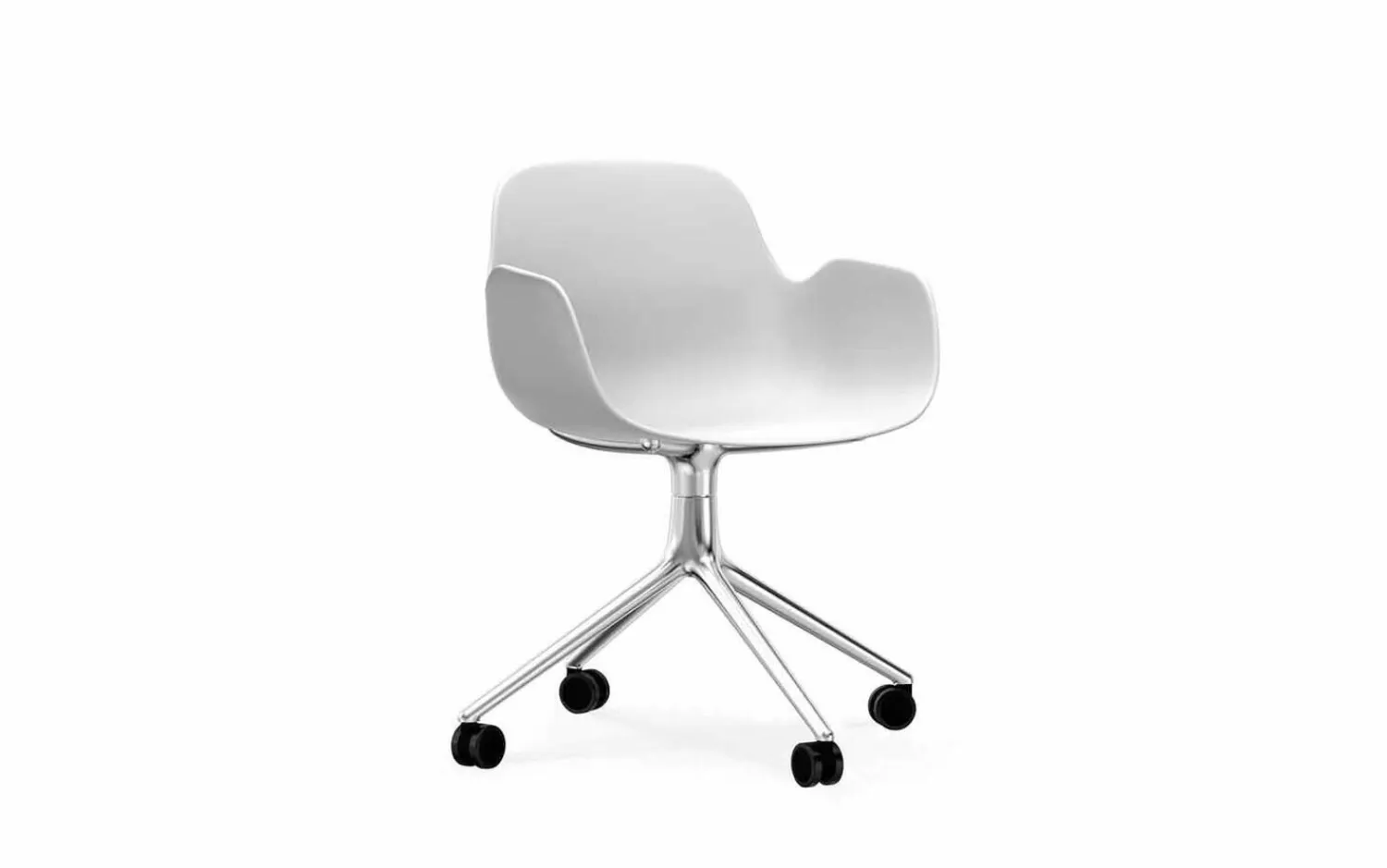 - Form Armchair Swivel 4W Alu*Normann Copenhagen Best