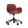 - Form Armchair Swivel 5W Gas Lift Black Alu^Normann Copenhagen Sale