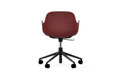 - Form Armchair Swivel 5W Gas Lift Black Alu^Normann Copenhagen Sale