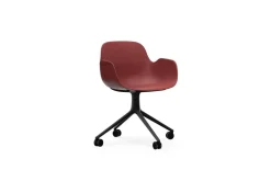 - Form Armchair Swivel 4W Black Alu^Normann Copenhagen Hot