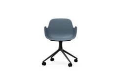 - Form Armchair Swivel 4W Black Alu^Normann Copenhagen Sale
