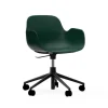 - Form Armchair Swivel 5W Gas Lift Black Alu*Normann Copenhagen Outlet