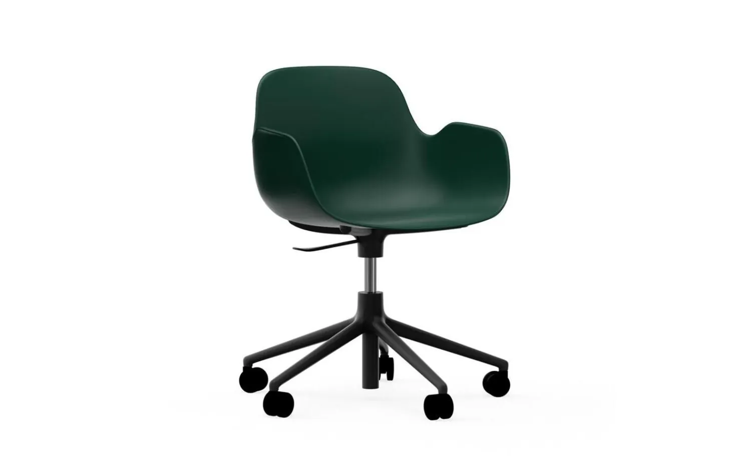 - Form Armchair Swivel 5W Gas Lift Black Alu*Normann Copenhagen Outlet