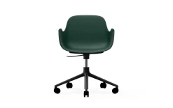 - Form Armchair Swivel 5W Gas Lift Black Alu*Normann Copenhagen Outlet