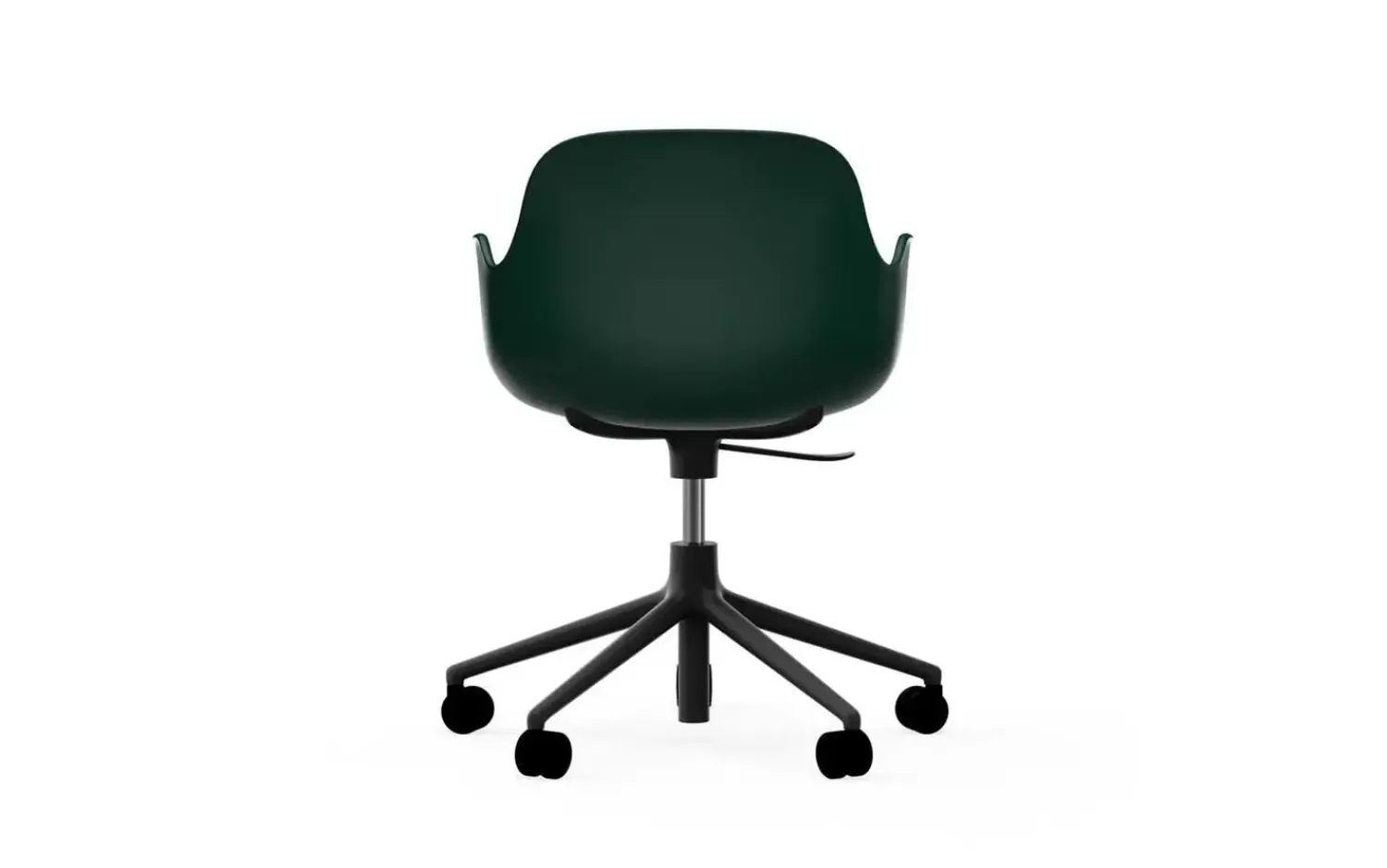 - Form Armchair Swivel 5W Gas Lift Black Alu*Normann Copenhagen Outlet