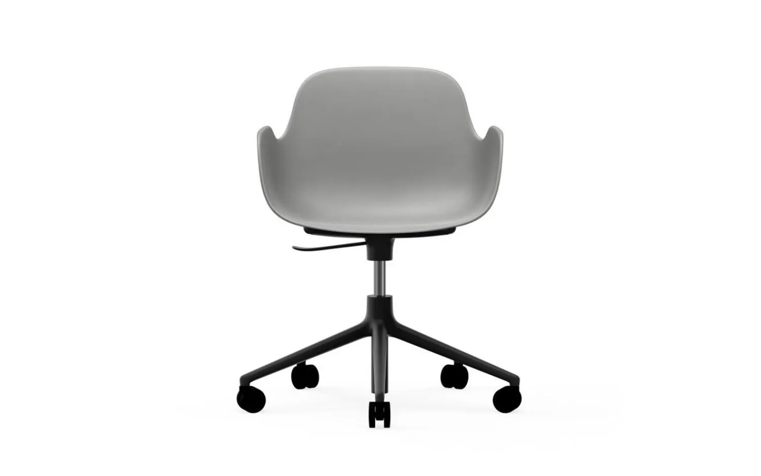 - Form Armchair Swivel 5W Gas Lift Black Alu^Normann Copenhagen Best