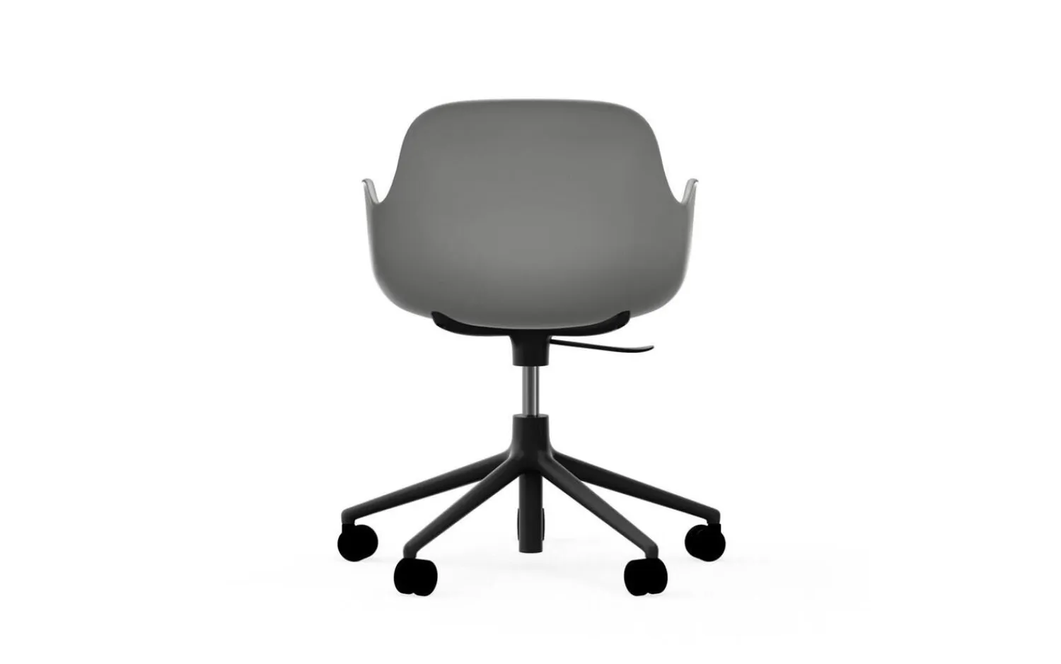 - Form Armchair Swivel 5W Gas Lift Black Alu^Normann Copenhagen Best