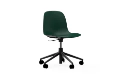 - Form Chair Swivel 5W Gas Lift Black Alu*Normann Copenhagen