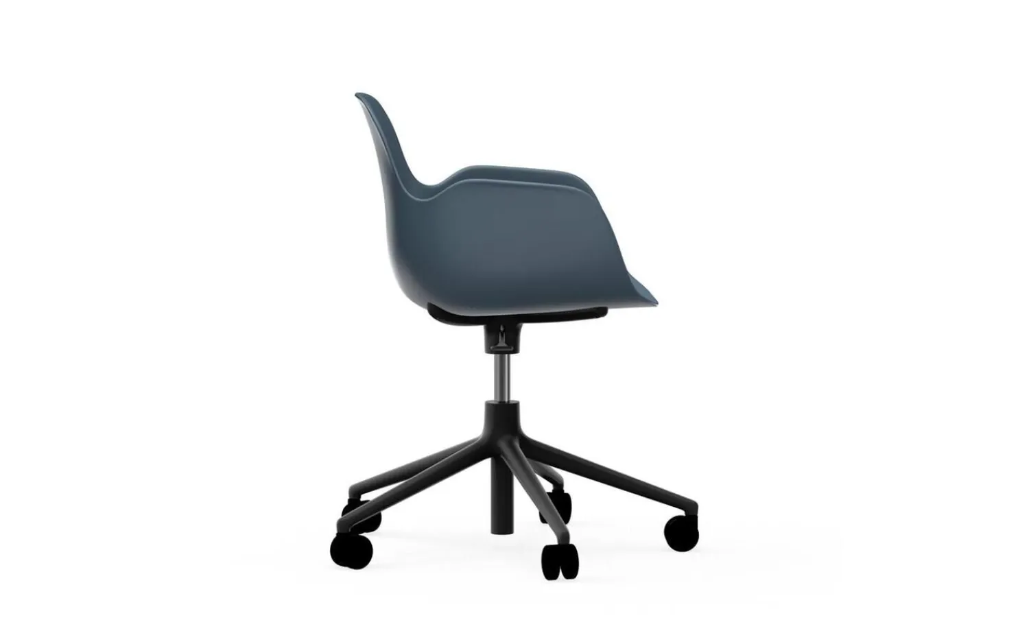 - Form Armchair Swivel 5W Gas Lift Black Alu^Normann Copenhagen Clearance