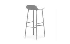 - Form Barstool 75 cm Steel^Normann Copenhagen Clearance