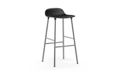 - Form Barstool 75 cm Chrome*Normann Copenhagen