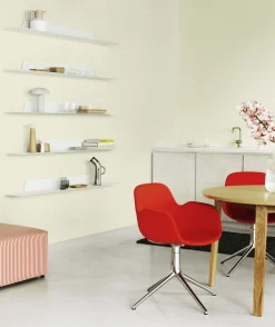 - Form Armstol Swivel 5W med hjul - Sort/Varm grå^Normann Copenhagen Sale