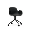 - Form Armchair Swivel 4W Black Alu*Normann Copenhagen Hot