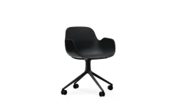 - Form Armchair Swivel 4W Black Alu*Normann Copenhagen Hot