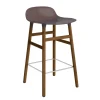 - Form Barstool 65 cm - Brun/Valnød^Normann Copenhagen