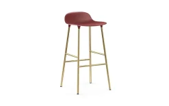- Form Barstool 75 cm Brass^Normann Copenhagen Sale