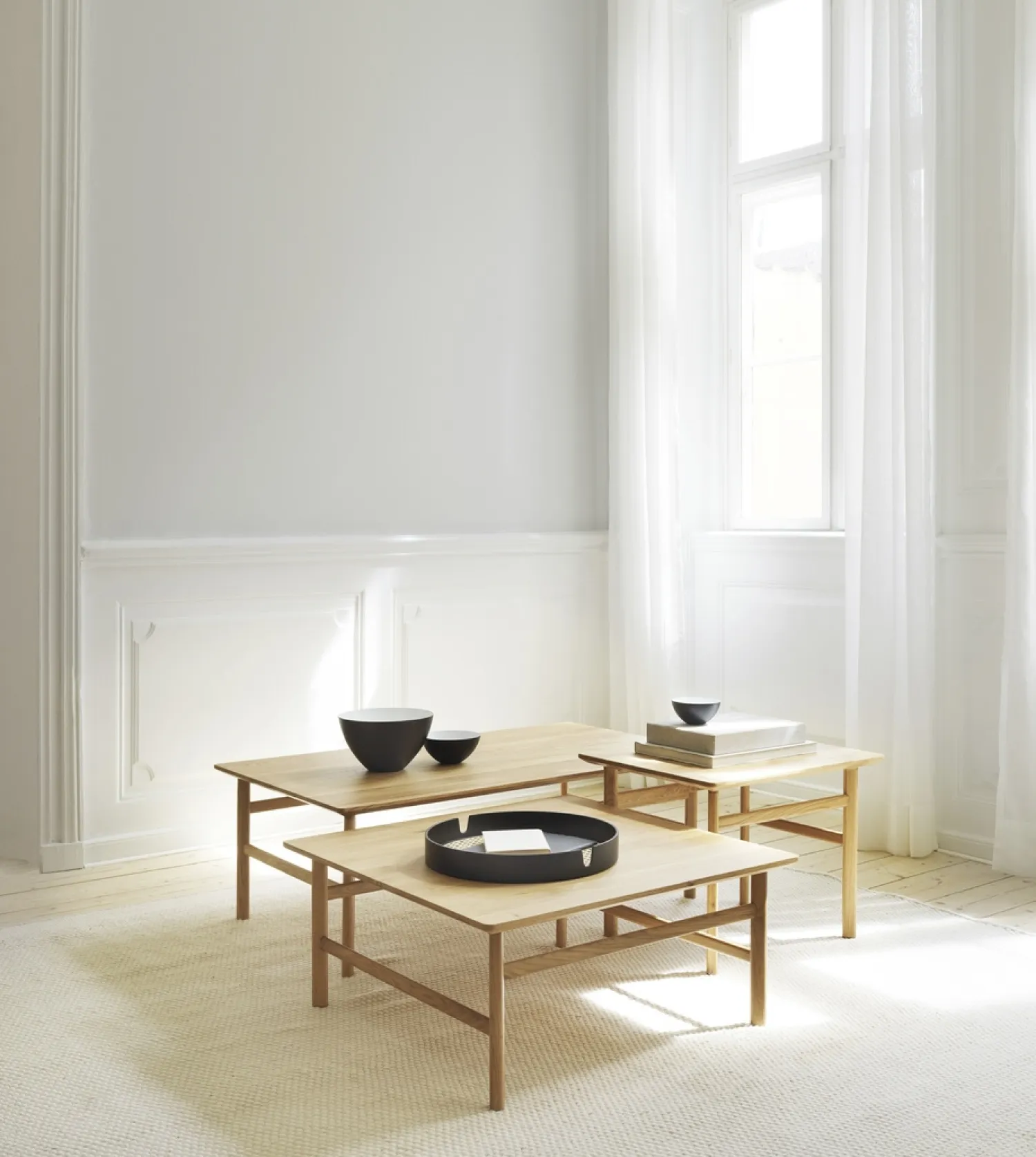 - Grow Table 80 x 80 cm. Oak^Normann Copenhagen Sale