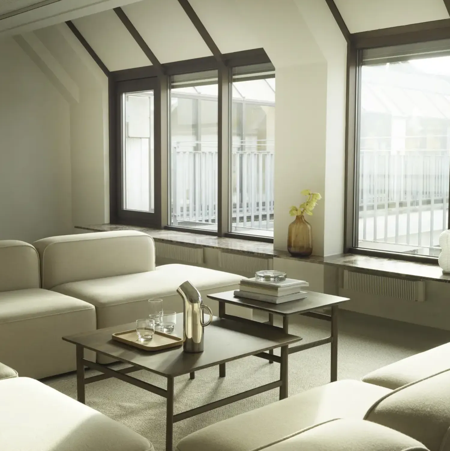 - Grow Table 50 x 60 cm. Stained Oak^Normann Copenhagen Best