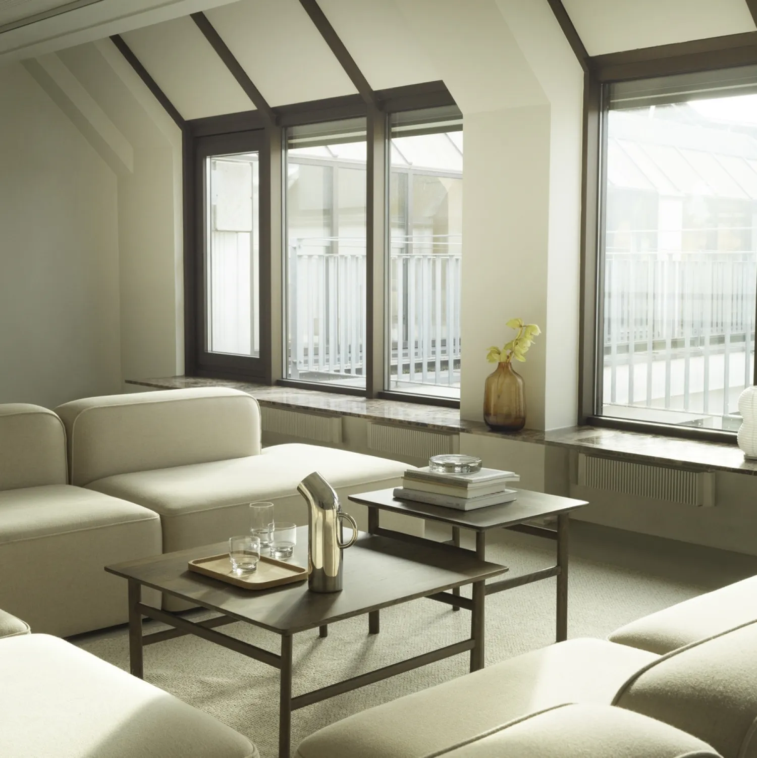 - Grow Table 80 x 80 cm. Stained Oak^Normann Copenhagen Sale