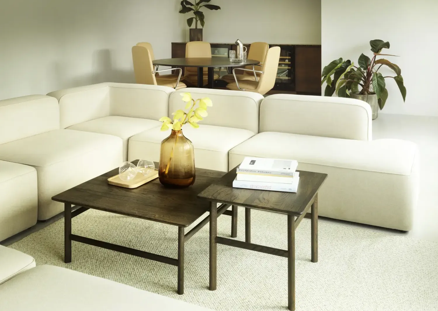 - Grow Table 80 x 80 cm. Stained Oak^Normann Copenhagen Sale