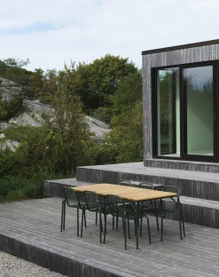 - Havebord - Vig Robinie - 90x200 - Mørke grøn*Normann Copenhagen Clearance