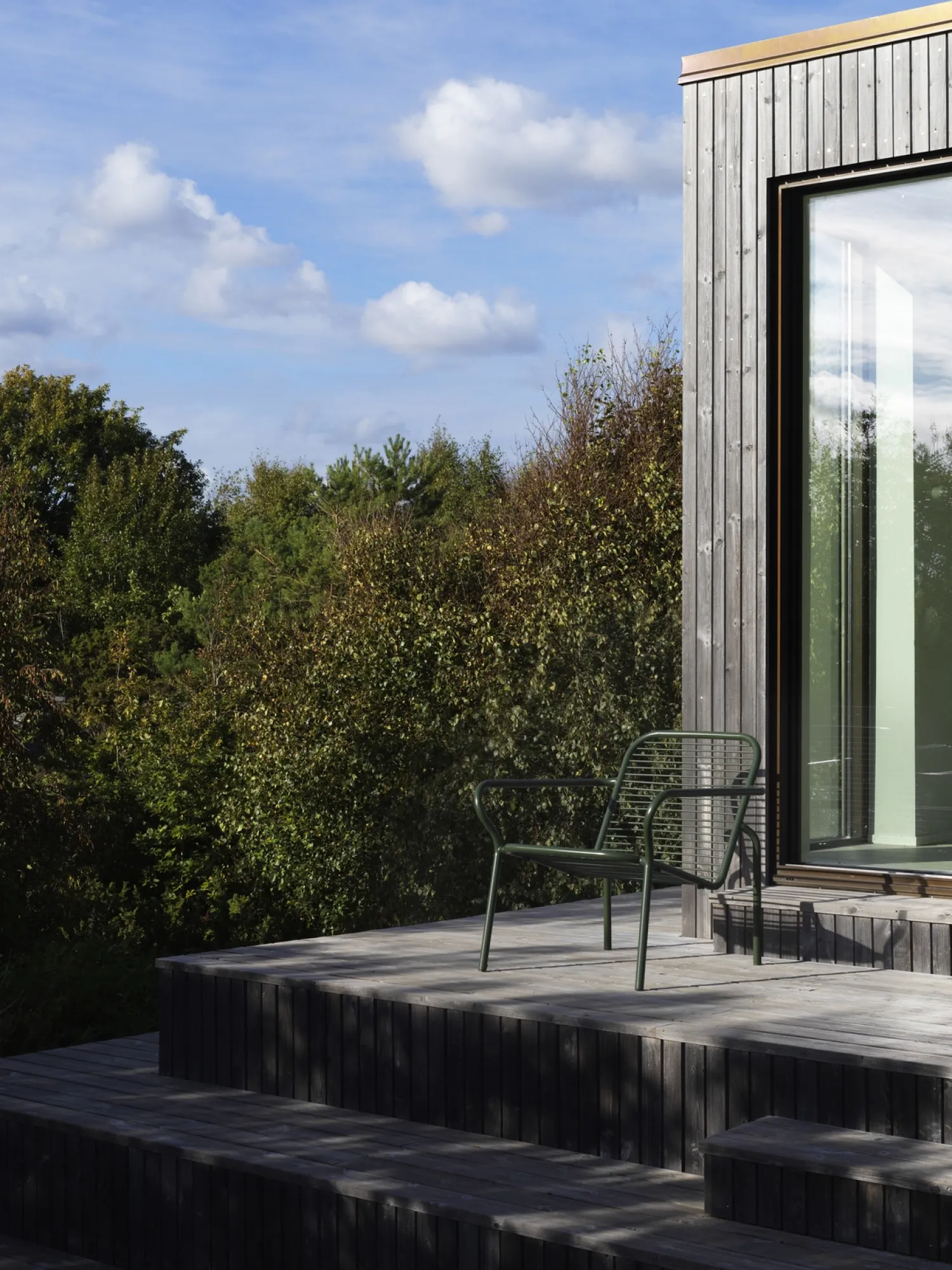 - Havestol - Lounge stol - Vig - Mørke grøn^Normann Copenhagen