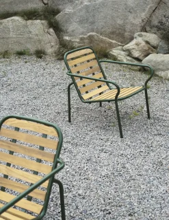 - Havestol- Lounge stol - Vig Robinie - Mørke grøn^Normann Copenhagen Clearance