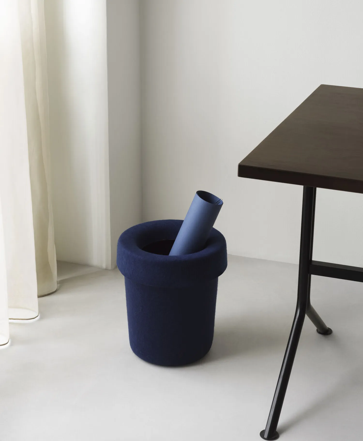 - Hide Office Bin Dark Blue^Normann Copenhagen Sale