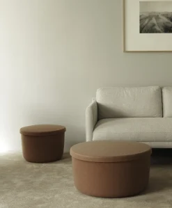 - Hide Opbevarings Puf - Sand - Large*Normann Copenhagen Clearance