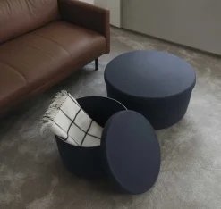 - Hide Opbevarings Puf - Brun - Small^Normann Copenhagen New